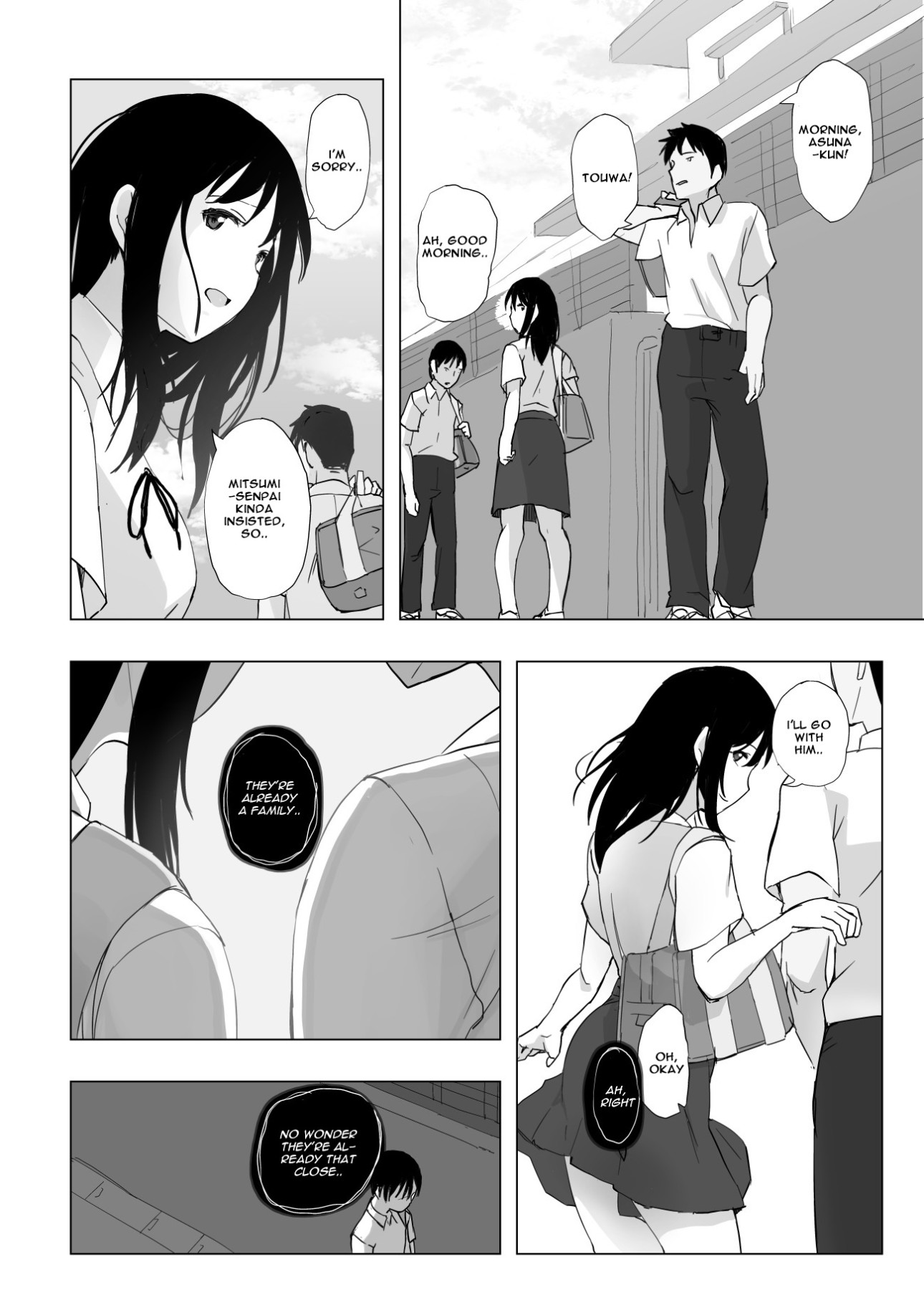 Hentai Manga Comic-The Day My Girlfriend And My Senpai Became Family-Read-31